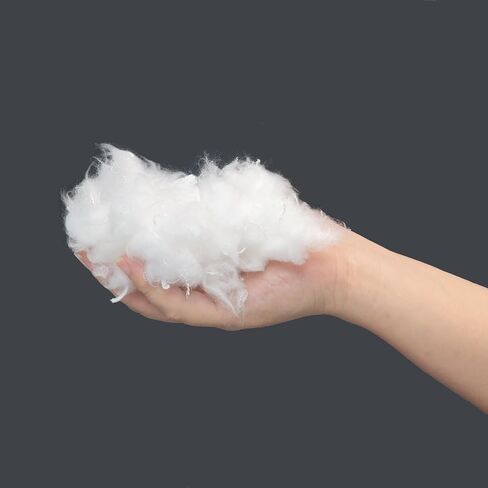 Vseegrs 75g/2.6oz Premium Ployester Stuffing for Stuffed Animals, Soft and Warm Down Feather Like DIY Toy Stuffing for Dolls, Fiber Filling pp Cotton Stuffing for Craft in Saudi Arabia