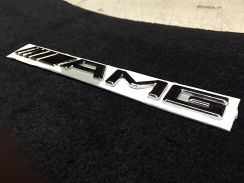 AMG مرسيدس بنز شارة شعار مائي جذع درابزين ملصق شعار كروم الولايات المتحدة الأمريكية جديد! in Kuwait