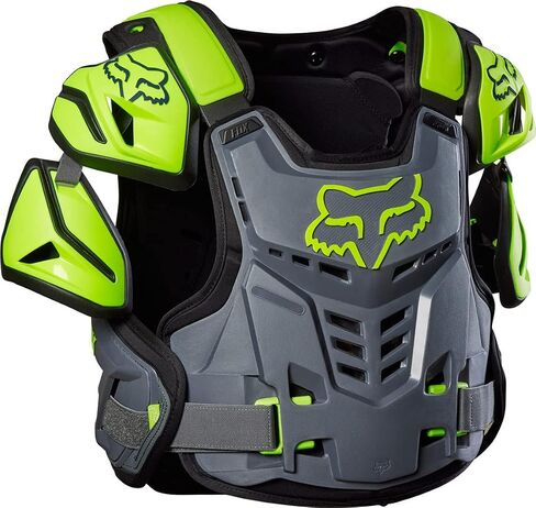 Fox Racing Men's Raptor Vest CE Chest Guard (Dark Shadow Grey) 24814-330-S/M in Saudi Arabia