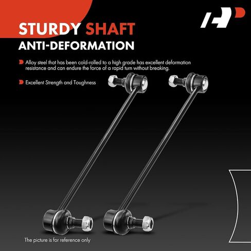 A-Premium 2 × وصلات قضيب تثبيت أمامية Sway Bar، متوافقة مع Honda Odyssey 2005-2017، استبدال # K750304 51320SHJA02 in Saudi Arabia