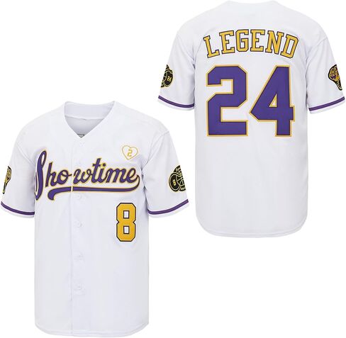 Baseball Jersey 8showtime 24legend for Kids XS-XL in Saudi Arabia