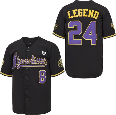 Baseball Jersey 8showtime 24legend for Kids XS-XL in Saudi Arabia