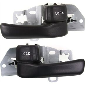 Replacement Auto Parts For Interior Door Handle For 92-96 Toyota Camry Set of 2 Black Mod_FDRX868-16580 in Kuwait