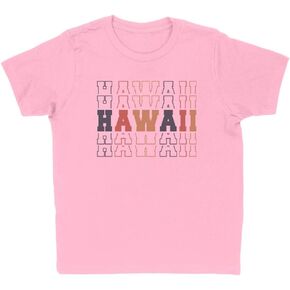 Stacked Hawaii Kids T-Shirt Youth in Saudi Arabia