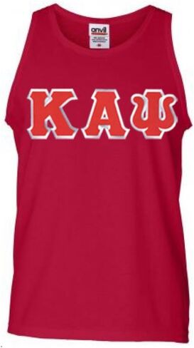 Kappa Alpha Psi Frathernity Men's Men's Greek Tank Top To-Thirt T-Shirt in Saudi Arabia