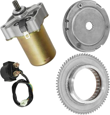 Caltric Starter Motor Clutch Sprag Idler Gear Kit Compatible with Yamaha Raptor 90 Yfm90R 2009-2013 in Saudi Arabia