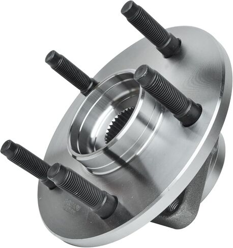 Detroit Axle - 2 Front Wheel Bearing Hubs for 2002-2008 Dodge Ram 1500 [5 Lug] 2003 2004 2005 2006 2007 Wheel Bearing and Hub Assembly Set Replacement, Pair Hubs in Saudi Arabia
