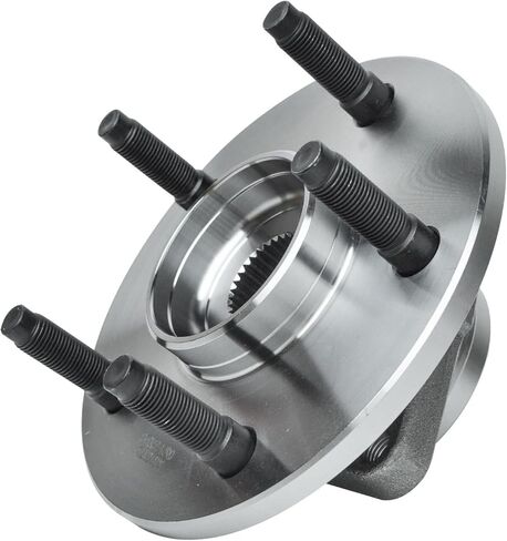Detroit Axle - 2 Front Wheel Bearing Hubs for 2002-2008 Dodge Ram 1500 [5 Lug] 2003 2004 2005 2006 2007 Wheel Bearing and Hub Assembly Set Replacement, Pair Hubs in Saudi Arabia