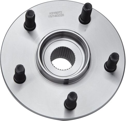 Detroit Axle - 2 Front Wheel Bearing Hubs for 2002-2008 Dodge Ram 1500 [5 Lug] 2003 2004 2005 2006 2007 Wheel Bearing and Hub Assembly Set Replacement, Pair Hubs in Saudi Arabia