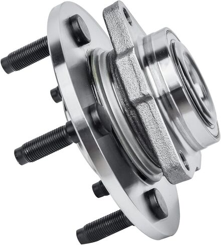 Detroit Axle - 2 Front Wheel Bearing Hubs for 2002-2008 Dodge Ram 1500 [5 Lug] 2003 2004 2005 2006 2007 Wheel Bearing and Hub Assembly Set Replacement, Pair Hubs in Saudi Arabia