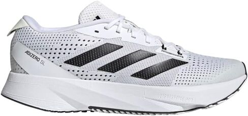 adidas adizero sl running أحذية الرجال ، الأبيض ، الحجم 10.5 in Saudi Arabia