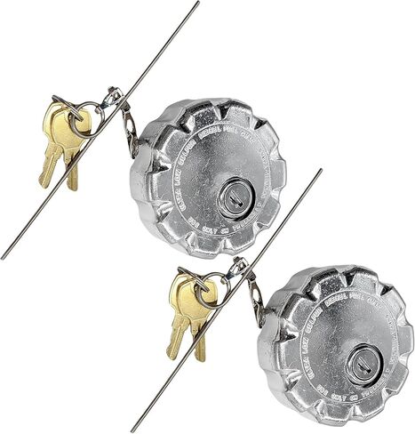2pcs 20770691 3 ″ قفل قبعة الوقود ، غطاء خزان الوقود الشاحنات متوافق مع طرازات Volvo VN & VNL الشاحنات الثقيلة ، يحل محل # S-23949 20511590 Vol20770691 غطاء خزان الوقود (2PC) in Saudi Arabia