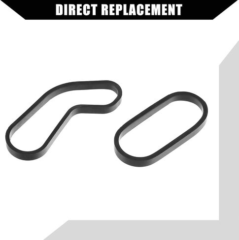 No.11428643747 Oil Cooler Gasket for Mini Cooper 2007-2013 / Inner Engine Oil Filter Adapter Gasket/Durable Rubber / 1Set Black in Saudi Arabia