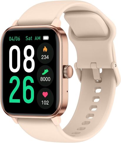 EURANS Smart Watch Classic Style for Men, Metal Watch, 14 Days Battery Heart Rate Step Counter No App/Phone Required, 10 Meters Waterproof, Bluetooth Call(Answer/Dial Calls), 1.85'' AMOLED Display in Kuwait