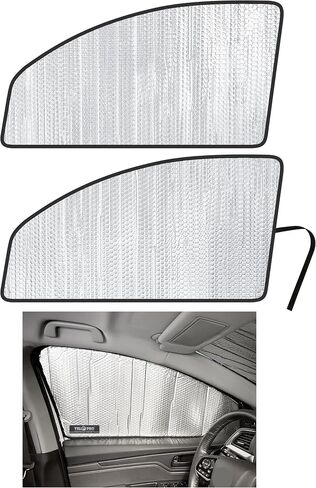 Side Window Front Seat Reflective Sunshade Custom Fit for 2018 2019 2020 2021 2022 2023 2024 2025 Honda Odyssey Minivan, UV Reflector Sun Protection Accessories (Set of 2) in Kuwait