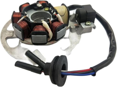 7 لفائف AC Magneto Stator لمجموعة 2 stroke jog50 لـ 50cc 2-Stroke 1PE40QMB محركات JOG 7 in Kuwait