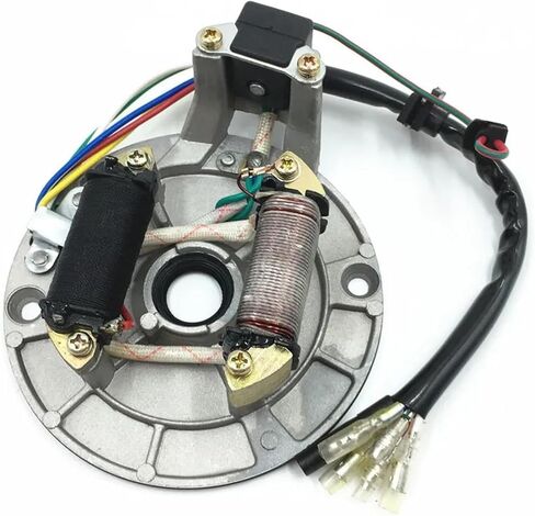 2 COIL MAGNETO STATOR PLATE FOR 70CC 90CC 110CC 125CC DIRT BIKE JH70 in Saudi Arabia
