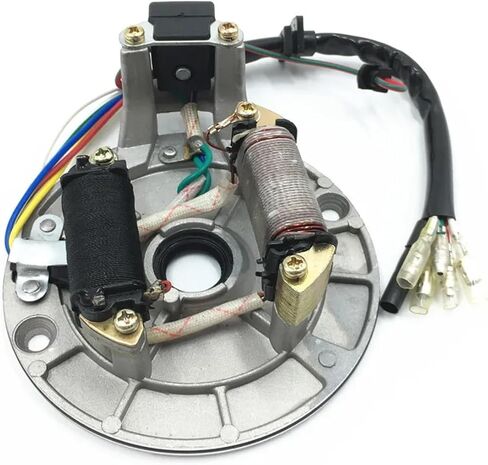 2 COIL MAGNETO STATOR PLATE FOR 70CC 90CC 110CC 125CC DIRT BIKE JH70 in Saudi Arabia