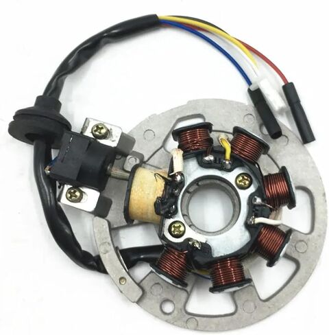 5 Wires 7 Coils Ignition Magneto Stator For JOG 50 50cc 90cc 2 Stroke Scooter Sports ATV in Saudi Arabia