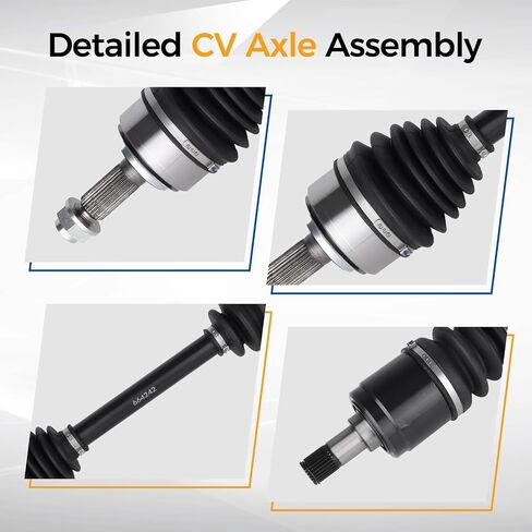 Parod 664242 CV Axple Assembly FIT لعام 2004 2005 2006 2007 2008 ACURA TSX الجبهة السائق اليسرى in Saudi Arabia