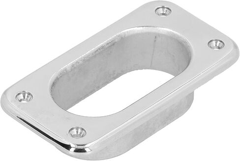 Aramox Boat Hawse Fairlead, 152x82mm Hawse Pipe Stainles Steeel Hawse Fairlead Boats Yachts Parts for Synthetic Winch Rope in Saudi Arabia