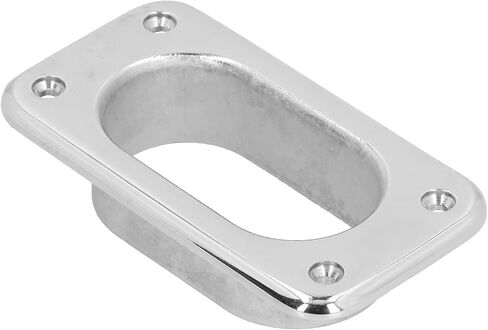 Aramox Boat Hawse Fairlead, 152x82mm Hawse Pipe Stainles Steeel Hawse Fairlead Boats Yachts Parts for Synthetic Winch Rope in Saudi Arabia