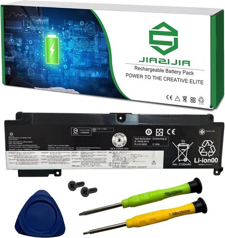 00UR891 SB10L84122 Laptop Battery Replacement for Lenovo ThinkPad T570 T580 P51s P52s Series Notebook 00UR892 SB10L84123 00UR890 01AV493 SB10L84121 15.28V 32Wh 2095mAh in Saudi Arabia