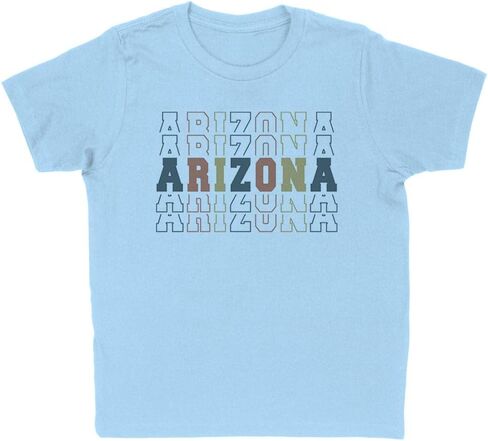 Stacked Arizona Kids T-Shirt Youth in Saudi Arabia
