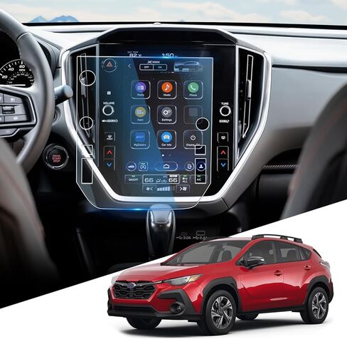 12" Car Screen Protector for 2019-2024 Dodge Ram 1500 2500 3500 TRX Rebel Laramie Limited Uconnect Accessories Trucks Pickup GPS Navigation Touchscreen 9H Hardness Tempered Glass - HD Clear in Kuwait