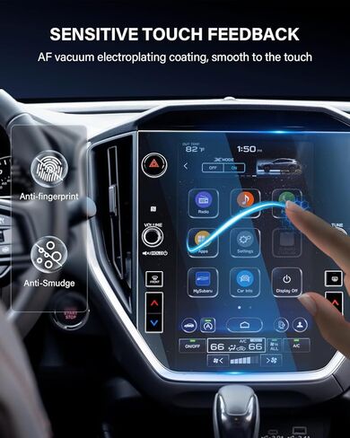 12" Car Screen Protector for 2019-2024 Dodge Ram 1500 2500 3500 TRX Rebel Laramie Limited Uconnect Accessories Trucks Pickup GPS Navigation Touchscreen 9H Hardness Tempered Glass - HD Clear in Kuwait