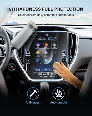 12" Car Screen Protector for 2019-2024 Dodge Ram 1500 2500 3500 TRX Rebel Laramie Limited Uconnect Accessories Trucks Pickup GPS Navigation Touchscreen 9H Hardness Tempered Glass - HD Clear in Kuwait