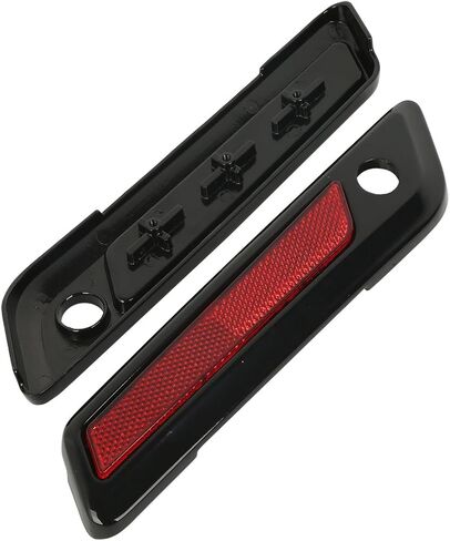 TCT-MOTORPARTS Saddlebag Hinge Latch Covers For Harley Touring Street Electra Road Glide King 2014-2023 Ultra FLTRU FLTRX Limited FLHTKSE FLTRXS FLHTK FLHTCU FLHR 2019 2018 Black in Saudi Arabia