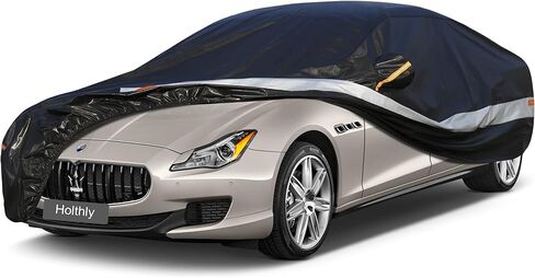 Sedan Car Cover Custom Fit Maserati Ghibli 2013-2025, 100% Waterproof Breathable Outdoor Car Covers, Sun Rain Dust Snow Protection. (Ships from US Warehouse, Arrive Within 3-7 Days) in Kuwait