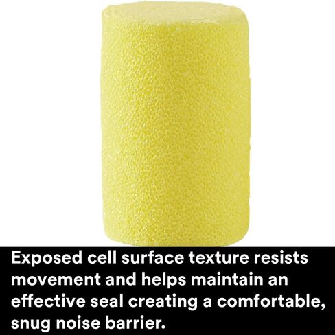 3M Classic Earplugs, Disposable, Pillow Pack, Ear Plugs for Sleeping, Snoring, Drilling, Grinding, Machining, Sawing, Sanding, Welding, 1 Pair/Pillow Pack, 30 Pair/Box in Saudi Arabia