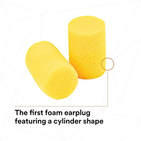 3M Classic Earplugs, Disposable, Pillow Pack, Ear Plugs for Sleeping, Snoring, Drilling, Grinding, Machining, Sawing, Sanding, Welding, 1 Pair/Pillow Pack, 30 Pair/Box in Saudi Arabia