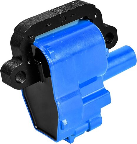 ENA Set of 8 Professional Ignition Coil and 7mm Blue Wire Set Compatible with Cadillac Chevrolet GMC Pontiac Workhorse Custom Chassis CTS B7 C6500 Topkick Firebird 5.7L 7.4L 7.2L Replacement for UF192 in Saudi Arabia