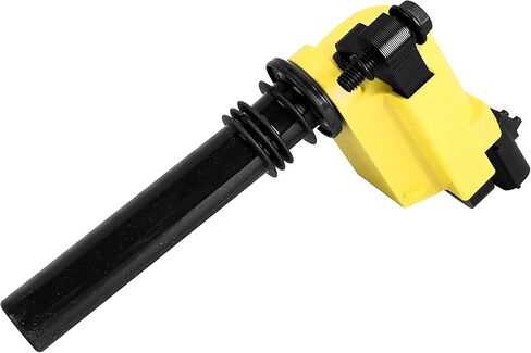 ENA Set of 8 Yellow Ignition Coil Pack with Wire Set and 16 Spark Plug Compatible with Chrysler Dodge Jeep Magnum Grand Cherokee 300 5.7L V8 Replacement for UF378 GN10372 C648 56028394AD C1414 570 in Saudi Arabia