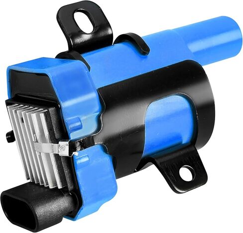 ENA Set of 8 Round Professional Ignition Coil and Red Wire Set Compatible with Chevrolet Silverado 1500 HD 6.0L V8 Replacement for UF262 in Saudi Arabia