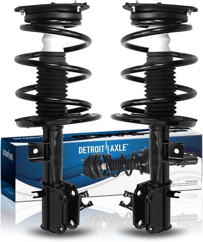 Detroit Axle - 2 Struts Front For For 2009-2014 Nissan Maxima Complete 2 Struts مع لفائف ربيع 2010 2011 2012 2013. in Saudi Arabia