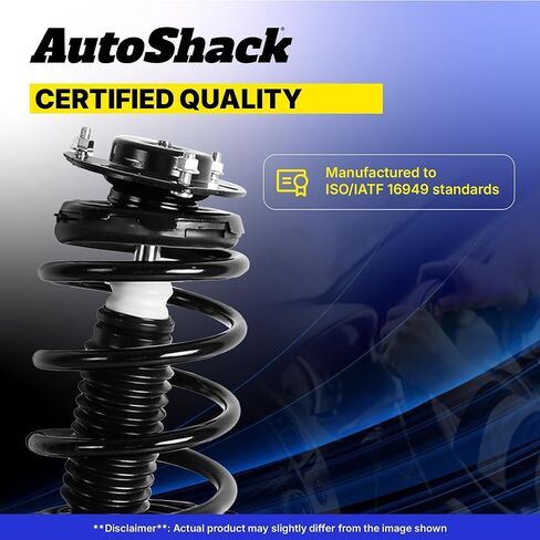 AutoShack Front Complete Strut & Coil Spring Assembly Set for 2011-2017 Honda Odyssey 3.5L V6 FWD | Driver & Passenger Side Replacement Kit CST272984PR in Saudi Arabia