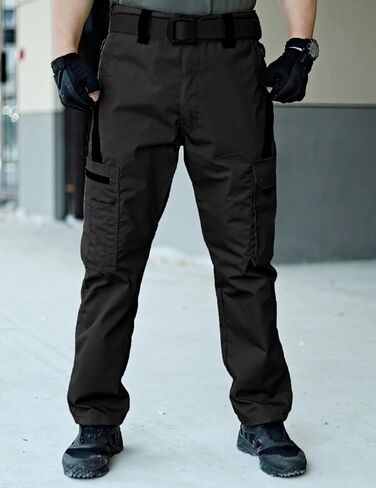 Men's Hiking Tactical Pants Lightweight Work Cargo Pants Waterproof Outdoor Trousers Pants for Men in Saudi Arabia