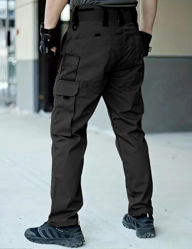 Men's Hiking Tactical Pants Lightweight Work Cargo Pants Waterproof Outdoor Trousers Pants for Men in Saudi Arabia