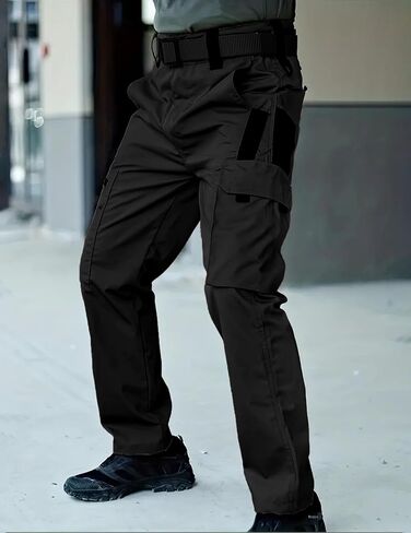 Men's Hiking Tactical Pants Lightweight Work Cargo Pants Waterproof Outdoor Trousers Pants for Men in Saudi Arabia