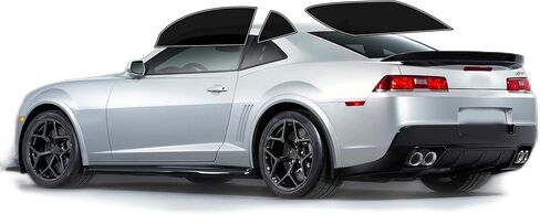 Precut Windows Tint Film All Sides Cars Sun Blocking Protection Privacy Anti Shatter Glass 2 Ply Film Any Tint Shade kit for Chevrolet Camaro Coupe 2009-2015 in Saudi Arabia