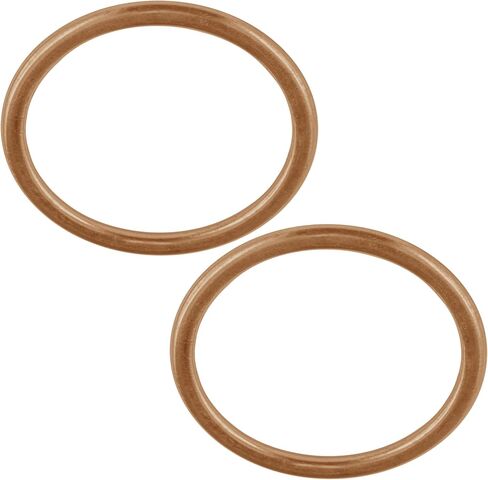 Caltric Muffler Pipe Gaskets Compatible with Honda Vt1100C3 Shadow Aero 1100 1998 1999 2000 in Saudi Arabia