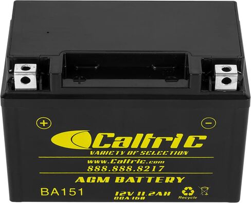 Caltric Agm Battery Compatible with Yamaha Fz1 Fzs1000 Fz-S1000 2006-2009 2011-2015 in Saudi Arabia