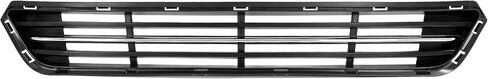 HECASA Upper + Lower Grille + Fog Light W/Accessories Compatible with 2014-2015 Kia Optima Bumper Grill and Fog Light Assembly W/Fog Light Bezel+Fog Light Trim+Front Bumper Lip+Grille Trim in Saudi Arabia