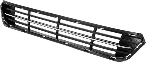 HECASA Upper + Lower Grille + Fog Light W/Accessories Compatible with 2014-2015 Kia Optima Bumper Grill and Fog Light Assembly W/Fog Light Bezel+Fog Light Trim+Front Bumper Lip+Grille Trim in Saudi Arabia