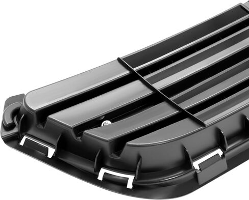 HECASA Upper + Lower Grille + Fog Light W/Accessories Compatible with 2014-2015 Kia Optima Bumper Grill and Fog Light Assembly W/Fog Light Bezel+Fog Light Trim+Front Bumper Lip+Grille Trim in Saudi Arabia