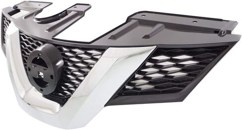 Garage-Pro Grille Assembly Compatible with 2014-2016 Nissan Rogue Painted Black Shell and Insert CAPA in Saudi Arabia